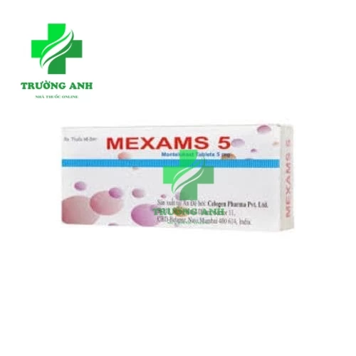 Mexams 5 Celogen - Thuốc hỗ trợ dự phòng và điều trị bệnh hen mãn tính hiệu quả